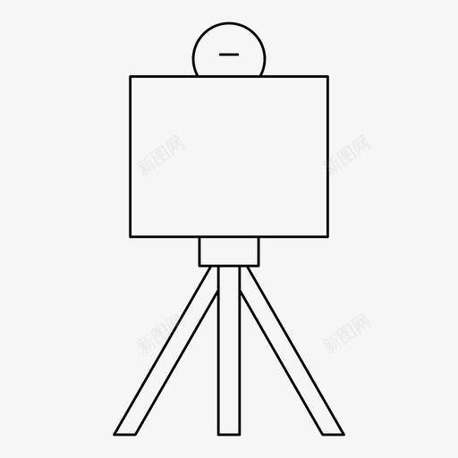 白板美术画布svg_新图网 https://ixintu.com 白板 美术 画布 绘画 油漆 文具 细线