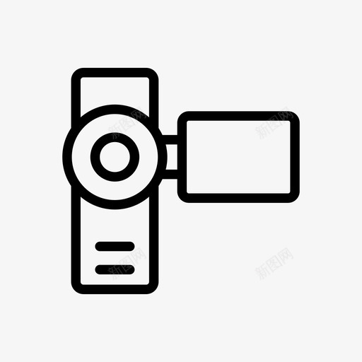 电影摄影机捕获胶片svg_新图网 https://ixintu.com 电影 摄影机 捕获 胶片 录制 娱乐 图示