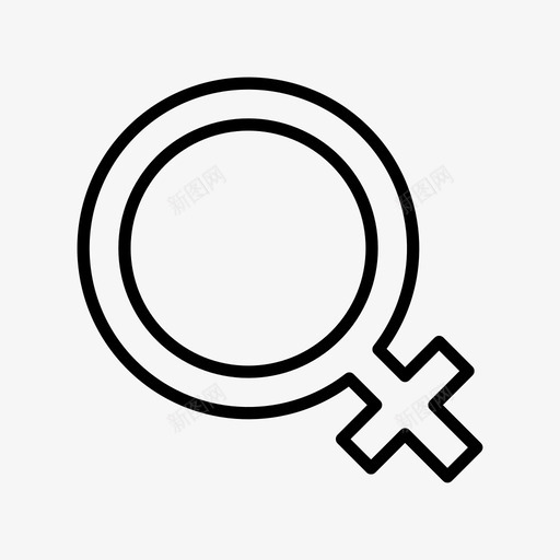 性别女性医学svg_新图网 https://ixintu.com 性别 女性 医学 标志 婴儿 符号