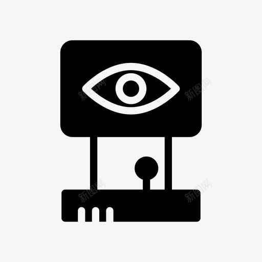 眼睛视力医学svg_新图网 https://ixintu.com 眼睛 眼科 视力 医学 检测 健康 线雕文