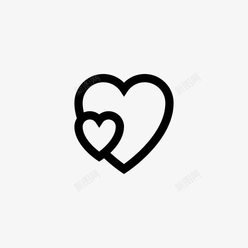 心形最爱爱情svg_新图网 https://ixintu.com 爱情 浪漫 心形 最爱 婚姻 像素 线条 符号