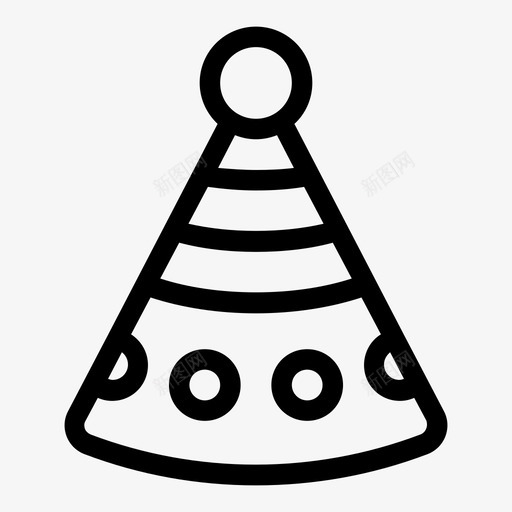 开心帽庆祝派对帽svg_新图网 https://ixintu.com 开心 庆祝 派对 宝贝