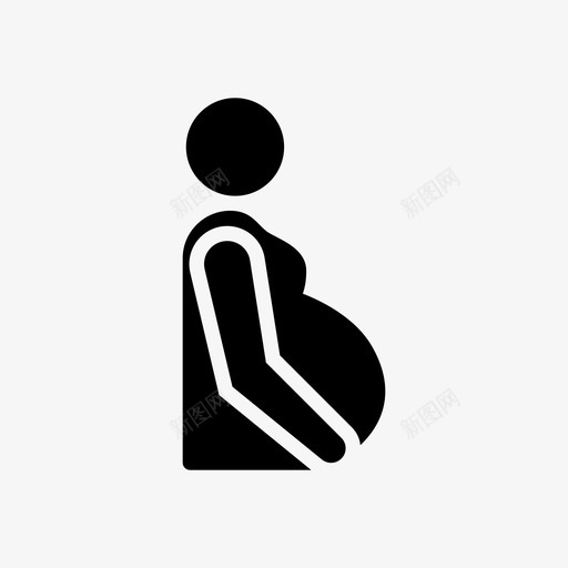 怀孕女性妇科svg_新图网 https://ixintu.com 妇科 怀孕 女性 医学 生殖 线条 雕文