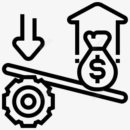 杠杆信贷平等svg_新图网 https://ixintu.com 杠杆 信贷 平等 金融投资 启动