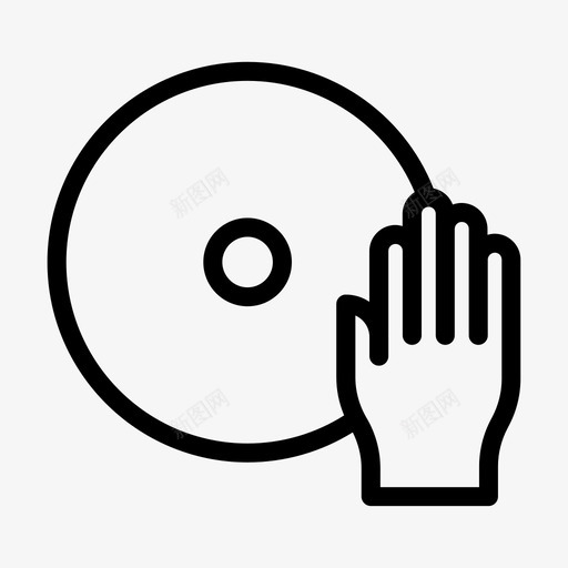 cd光碟djsvg_新图网 https://ixintu.com 光碟 音乐
