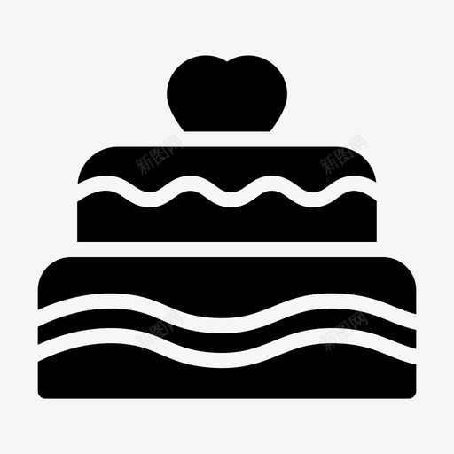 爱情生日蛋糕svg_新图网 https://ixintu.com 爱情 生日蛋糕 聚会 婚姻 铭文