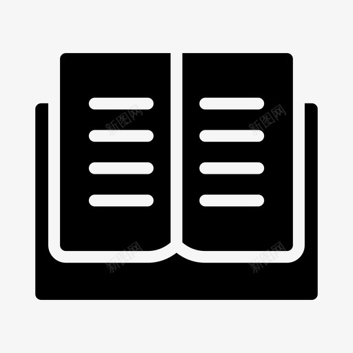 阅读文章书籍svg_新图网 https://ixintu.com 阅读 文章 书籍 在线 开放