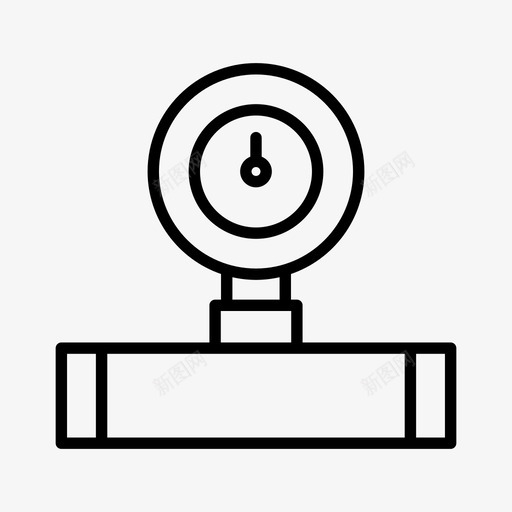 仪表测量管道svg_新图网 https://ixintu.com 仪表 测量 管道 压力 阀门 水龙头 管路