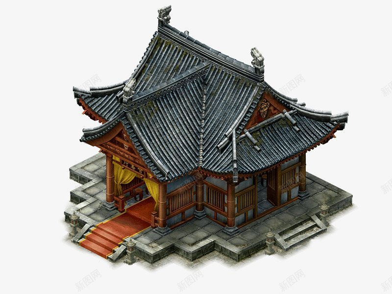 场景 单体建筑png免抠素材_新图网 https://ixintu.com 场景 单体 建筑