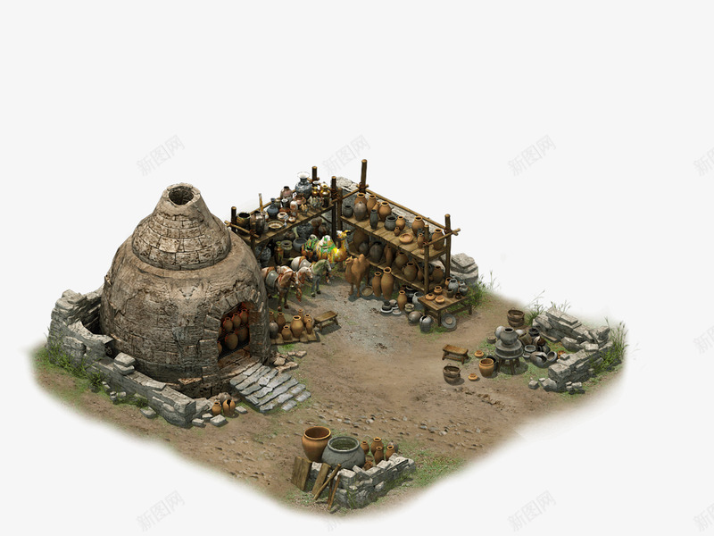 场景 单体建筑png免抠素材_新图网 https://ixintu.com 场景 单体 建筑