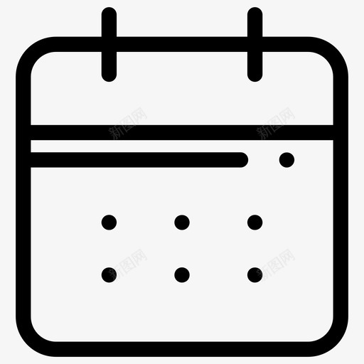 日历月历挂历svg_新图网 https://ixintu.com 日历 月历 挂历 设计 第卷