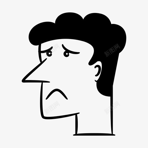 悲伤化身漫画svg_新图网 https://ixintu.com 漫画 化身 悲伤 人类