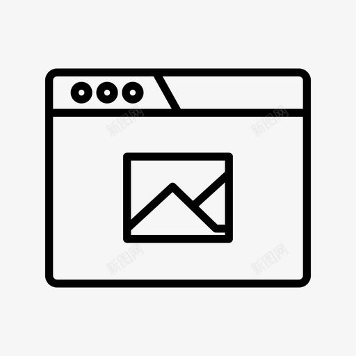 图片浏览器互联网网页svg_新图网 https://ixintu.com 浏览器 图片 互联网 网页 网站