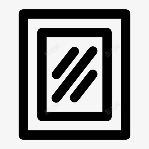镜子镜框玻璃svg_新图网 https://ixintu.com 镜子 镜框 玻璃 销售 销售商 商店 购物