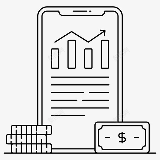 利率数据分析信息图表svg_新图网 https://ixintu.com 利率 数据分析 信息 图表 统计数据 福利 财务 图标 集合