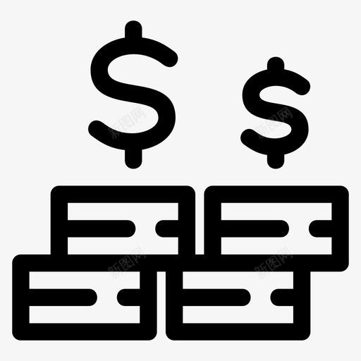 经济增长改善svg_新图网 https://ixintu.com 增长 经济 改善 投资 财富 金融 商业 图标