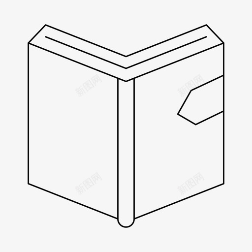 书文学小说svg_新图网 https://ixintu.com 文学小说 阅读 研究 书细 线条