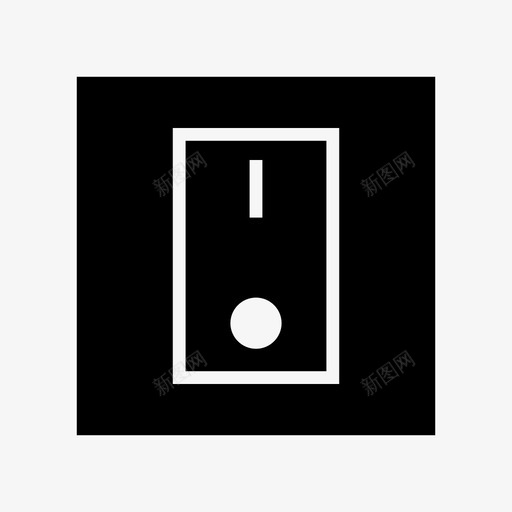 电气开关按钮拨动开关svg_新图网 https://ixintu.com 开关 电气 按钮 拨动 合闸 外形 图示