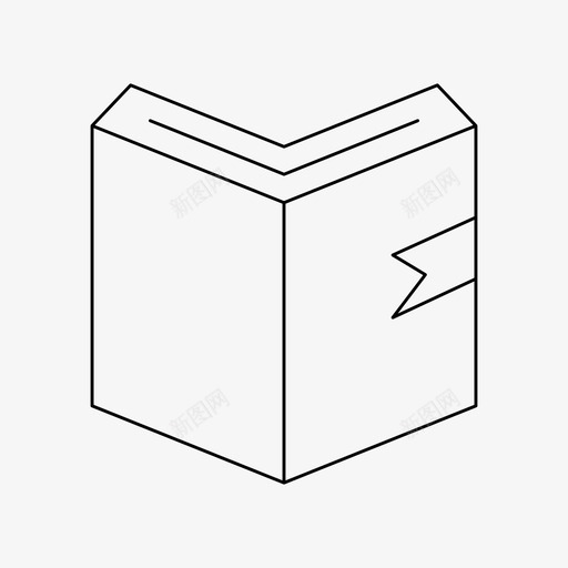 书文学小说svg_新图网 https://ixintu.com 文学小说 阅读 研究 书细 线条
