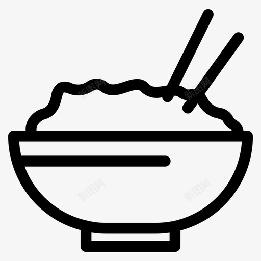 大米食品谷物svg_新图网 https://ixintu.com 大米 食品 谷物 营养食品 设计