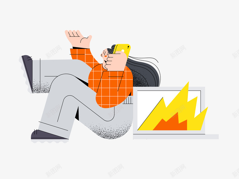 Wham Illustration Kit Beautiful illustrations for your next UI projectAI插画png免抠素材_新图网 https://ixintu.com 插画