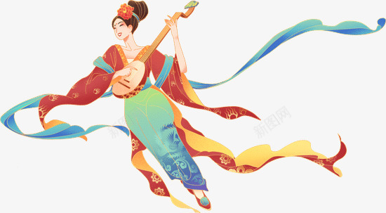 牛年中国风金线国潮插画古风人png免抠素材_新图网 https://ixintu.com 牛年 年中 年中国 国风 金线国 插画 古风