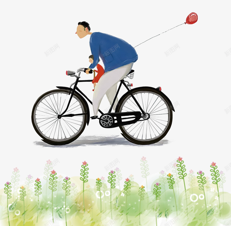 父亲节00杂图png免抠素材_新图网 https://ixintu.com 父亲节 杂图