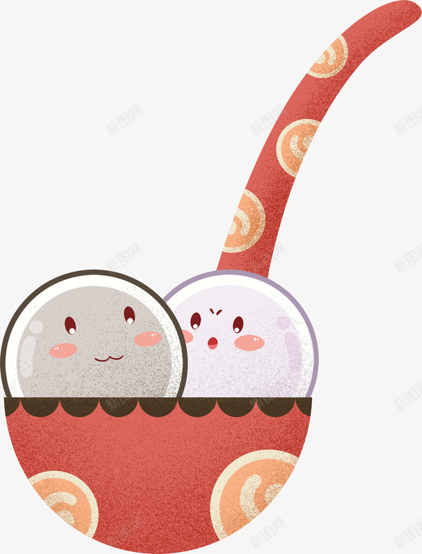 可爱汤圆素材png免抠素材_新图网 https://ixintu.com 元宵 元宵节 可爱 正月十五 汤圆 节日 闹元宵