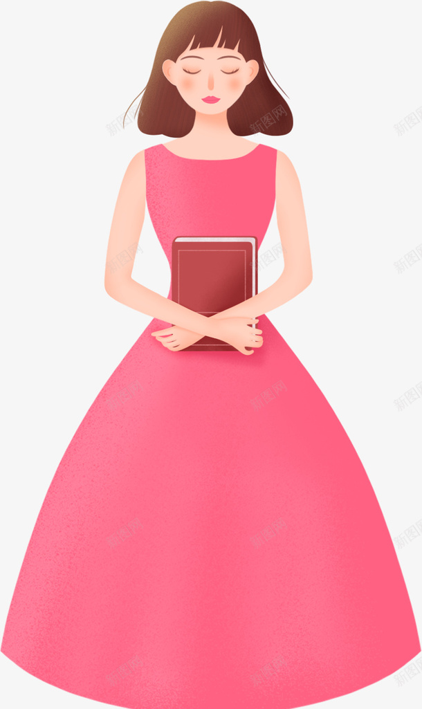 三八女神节女生节png免抠素材_新图网 https://ixintu.com 三八 女神 女生节 插画