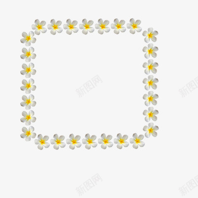正方形的花框png免抠素材_新图网 https://ixintu.com 正方形 花框 花 正方形花框