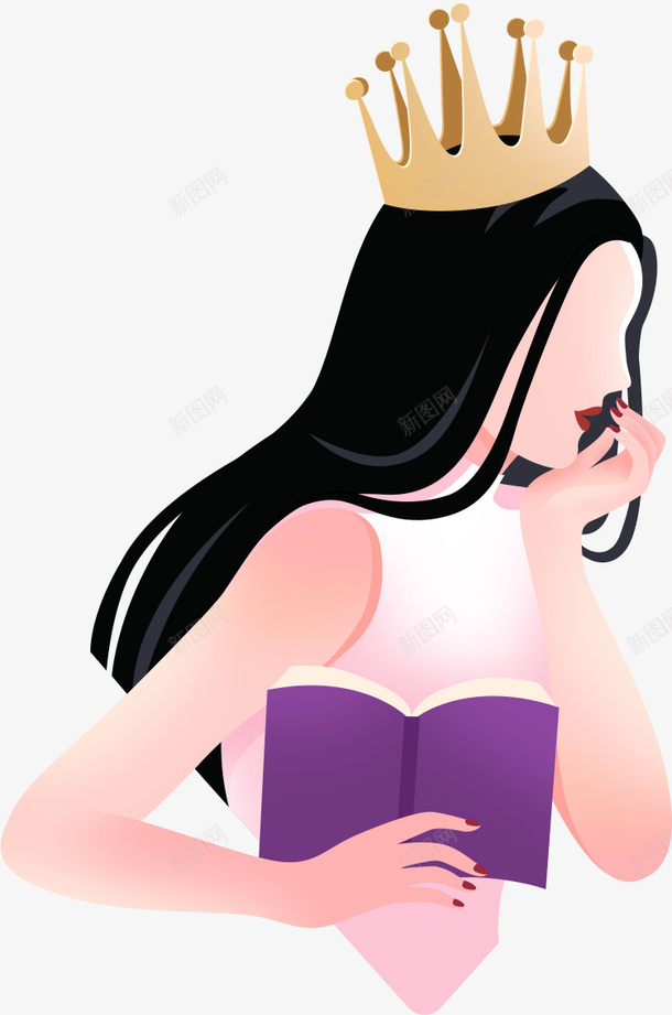 女王节三八节日人物png免抠素材_新图网 https://ixintu.com 三八 人物 女王节 自己的女王 节日