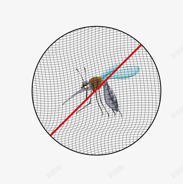 纱网防蚊虫防虫阻挡蚊子蚊帐ai_新图网 https://ixintu.com 蚊虫图标 禁止蚊虫 防蚊子 防蚊虫
