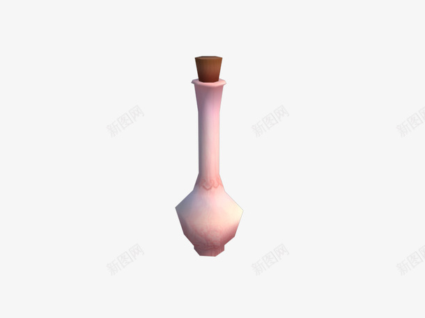 玻璃长颈瓶装饰贴纸png免抠素材_新图网 https://ixintu.com 玻璃 瓶子 贴纸 装饰 木头 陶瓷