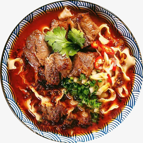 香辣红烧牛肉面png免抠素材_新图网 https://ixintu.com 牛肉 牛肉面 香辣 红烧
