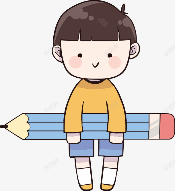 卡通手绘小朋友png免抠素材_新图网 https://ixintu.com 卡通 可爱 手绘 小朋友