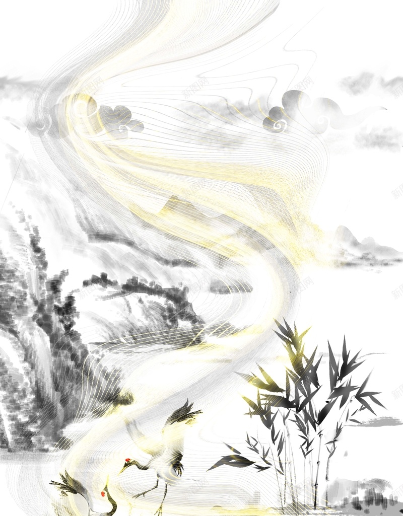 国潮背景素材psd设计背景_新图网 https://ixintu.com 中国龙 京剧 仙鹤 传统文化 国潮 国潮字体 国潮插画 国潮文化 国潮祥云 国潮美食文化 国潮背景墙 国潮风 国粹 汉服人物 花旦