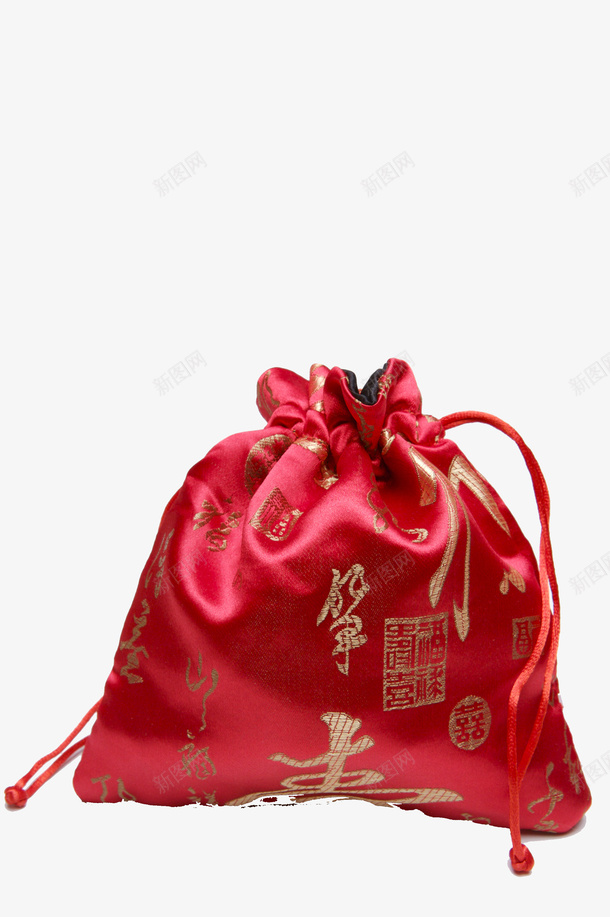 红包福袋装饰png免抠素材_新图网 https://ixintu.com 福袋 福气 装饰 节日