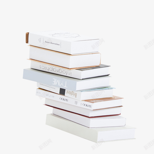 一摞书一堆书png免抠素材_新图网 https://ixintu.com 书本 纸 一摞 课本