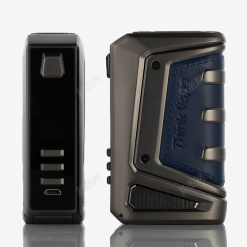 Think Vape AUXO DNA250C Box Mod Front and Side View康为png免抠素材_新图网 https://ixintu.com 康为