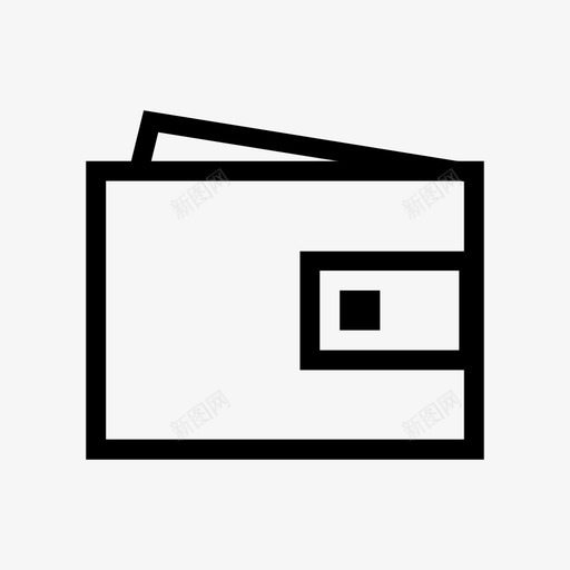 钱包现金货币svg_新图网 https://ixintu.com 钱包 现金 货币 钱钱包 优步 图标