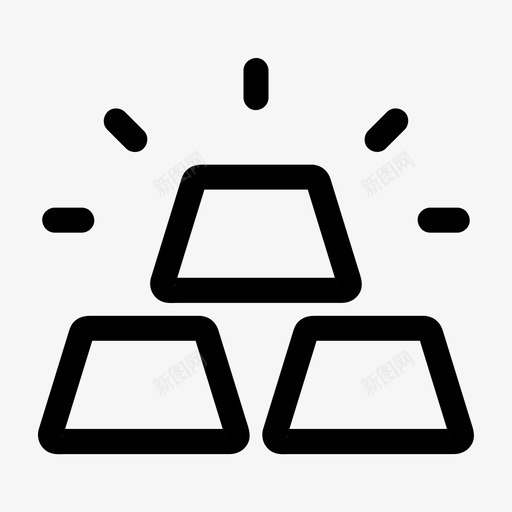 金条市场股票svg_新图网 https://ixintu.com 股票 金条 市场 交易 股票市场