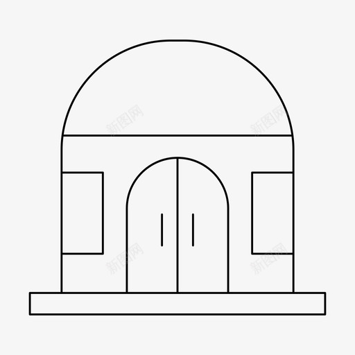 家住楼svg_新图网 https://ixintu.com 住楼 屋居楼 细线