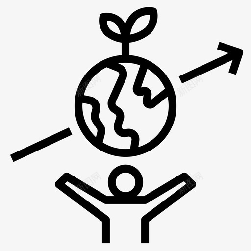 全球化生态友好生态系统svg_新图网 https://ixintu.com 全球化 生态 友好 生态系统 环境 树木 可再 再生 能源