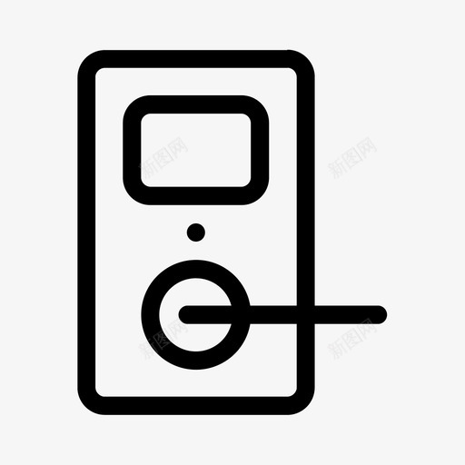 门锁把手防盗svg_新图网 https://ixintu.com 门锁 手把手 防盗 家用电器