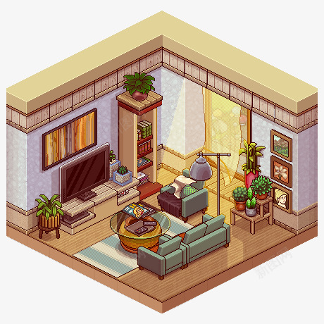 Lazy Sunday by Cutiezor场景png免抠素材_新图网 https://ixintu.com 场景