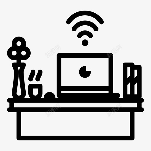 在家工作自由职业者远程工作者svg_新图网 https://ixintu.com 在家 工作 自由职业者 远程 工作者