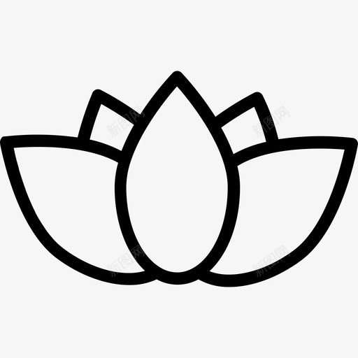 莲花花卉植物svg_新图网 https://ixintu.com 花卉 莲花 植物 花园 自然 酒店