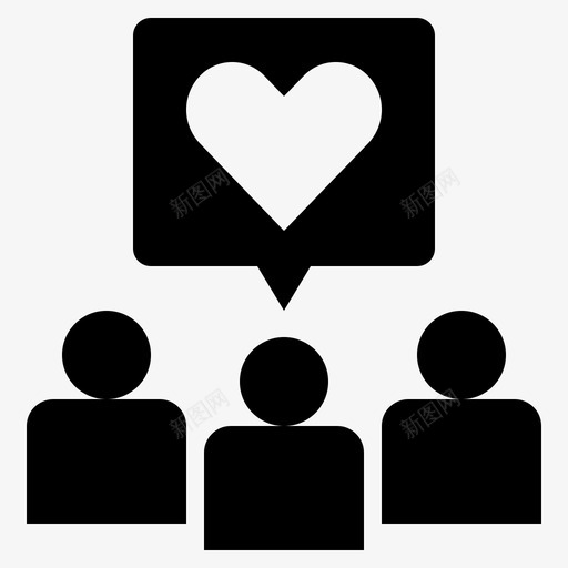 订户追随者喜欢svg_新图网 https://ixintu.com 订户 追随者 喜欢 流行 投票 购物 物流 标志 标志符 符号