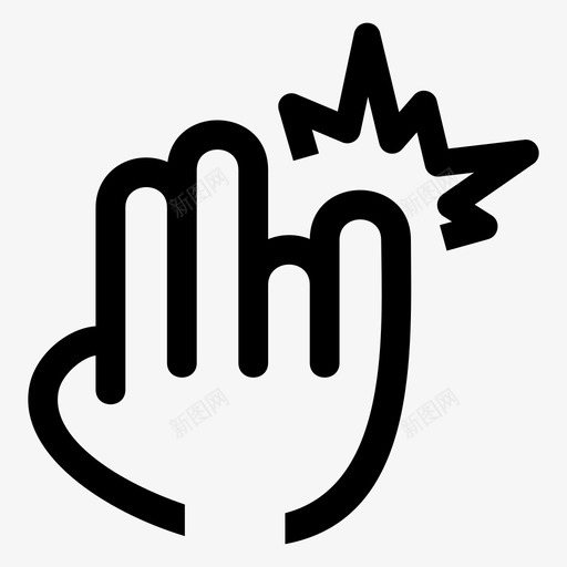 手部绷带手部疼痛手部损伤svg_新图网 https://ixintu.com 手部 绷带 疼痛 损伤 受伤 部位