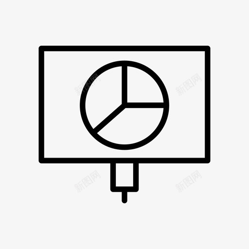 饼图图表市场份额svg_新图网 https://ixintu.com 饼图 图表 市场 份额 市场营销 投影仪 基本 图标